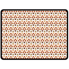 Geometric Tribal Pattern Design Fleece Blanket (large)  by Ravend