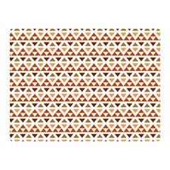 Geometric Tribal Pattern Design Double Sided Flano Blanket (mini)  by Ravend