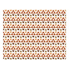 Geometric Tribal Pattern Design Double Sided Flano Blanket (large)  by Ravend