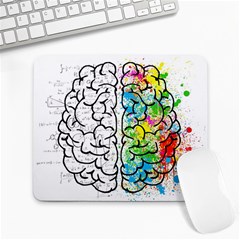 Illustration Brain Mind Psychology Idea Drawing Large Mousepads