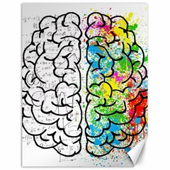 Illustration Brain Mind Psychology Idea Drawing Canvas 18  x 24 