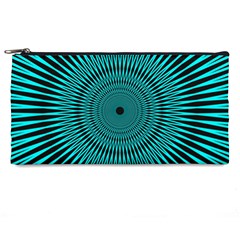 Illusion Geometric Background Pencil Case by Ravend