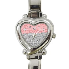 Creation Painting Fantasy Texture Heart Italian Charm Watch by Ravend