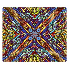 Mosaic Pattern Background Double Sided Flano Blanket (small)  by Ravend