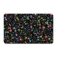 Universe Star Planet Galaxy Magnet (rectangular) by Ravend