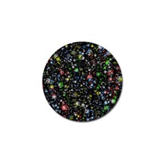 Universe Star Planet Galaxy Golf Ball Marker by Ravend