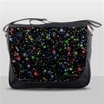 Universe Star Planet Galaxy Messenger Bag Front