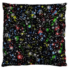 Universe Star Planet Galaxy Large Flano Cushion Case (two Sides) by Ravend