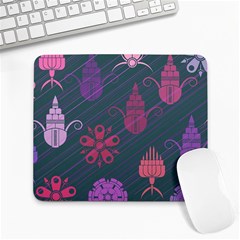 Floral Non Seamless Pattern Large Mousepads by Ravend