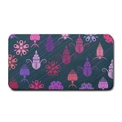 Floral Non Seamless Pattern Medium Bar Mats