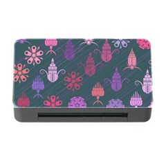 Floral Non Seamless Pattern Memory Card Reader With Cf by Ravend