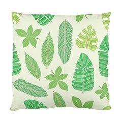 Watercolor Banana Leaves  Standard Cushion Case (one Side) by ConteMonfrey