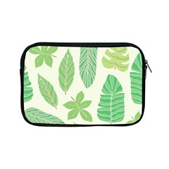 Watercolor Banana Leaves  Apple Ipad Mini Zipper Cases