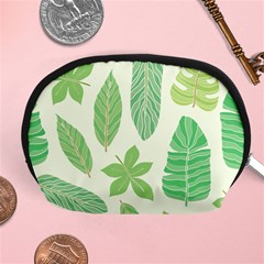 Watercolor Banana Leaves  Accessory Pouch (medium) by ConteMonfrey