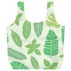 Watercolor Banana Leaves  Full Print Recycle Bag (xxxl) by ConteMonfrey