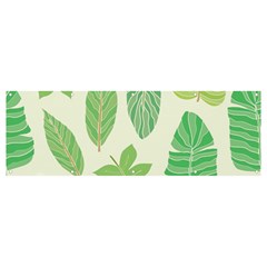 Watercolor Banana Leaves  Banner And Sign 12  X 4  by ConteMonfrey