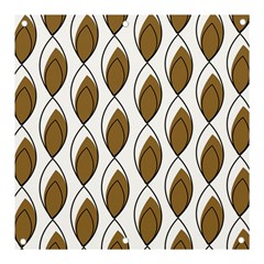 Brown Minimalist Leaves  Banner And Sign 3  X 3 