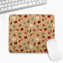 Cute Forest Friends Large Mousepads by ConteMonfrey