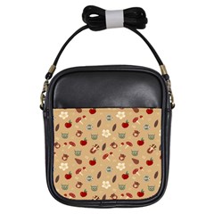 Cute Forest Friends Girls Sling Bag by ConteMonfrey