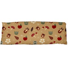 Cute Forest Friends Body Pillow Case (dakimakura) by ConteMonfrey