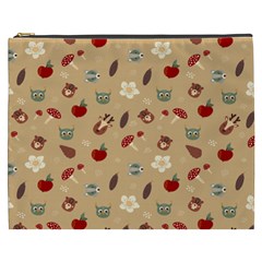 Cute Forest Friends Cosmetic Bag (xxxl)