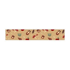 Cute Forest Friends Flano Scarf (mini) by ConteMonfrey