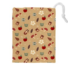 Cute Forest Friends Drawstring Pouch (5xl)