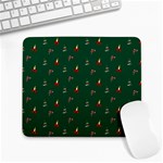 Christmas Background Large Mousepads Front