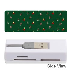 Christmas Background Memory Card Reader (stick) by danenraven