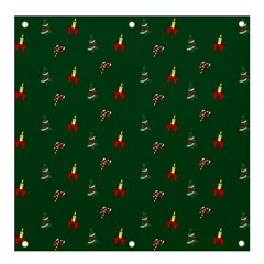 Christmas Background Banner And Sign 4  X 4 