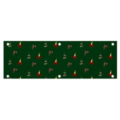 Christmas Background Banner And Sign 6  X 2 