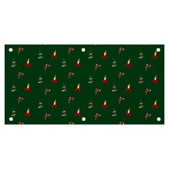 Christmas Background Banner And Sign 6  X 3 