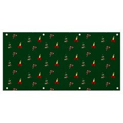 Christmas Background Banner And Sign 8  X 4 