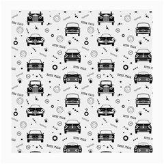 Pattern Retro Italy Cars Classic Medium Glasses Cloth by danenraven