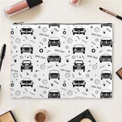 Pattern Retro Italy Cars Classic Cosmetic Bag (xl)