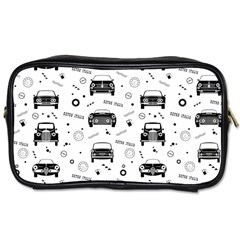 Pattern Retro Italy Cars Classic Toiletries Bag (two Sides) by danenraven