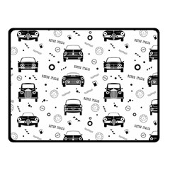 Pattern Retro Italy Cars Classic Fleece Blanket (small) by danenraven