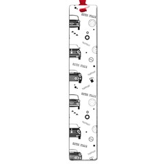 Pattern Retro Italy Cars Classic Large Book Marks by danenraven