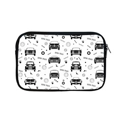 Pattern Retro Italy Cars Classic Apple Macbook Pro 13  Zipper Case by danenraven