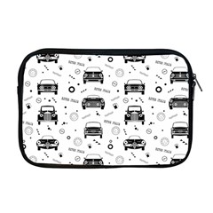 Pattern Retro Italy Cars Classic Apple Macbook Pro 17  Zipper Case by danenraven