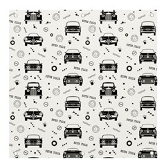 Pattern Retro Italy Cars Classic Banner And Sign 4  X 4 