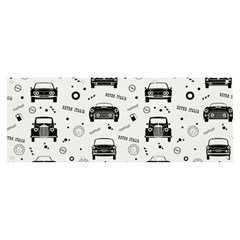 Pattern Retro Italy Cars Classic Banner And Sign 8  X 3 