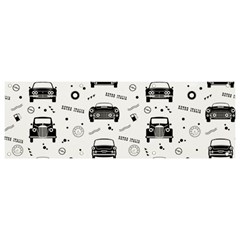 Pattern Retro Italy Cars Classic Banner And Sign 9  X 3 