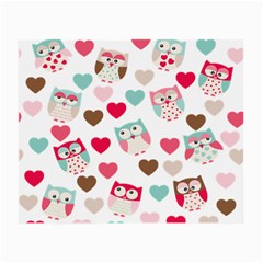 Lovely Owls Small Glasses Cloth by ConteMonfrey