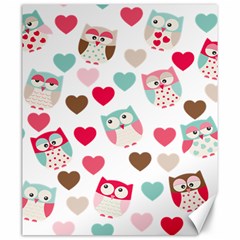 Lovely Owls Canvas 20  X 24  by ConteMonfrey