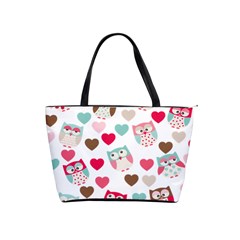 Lovely Owls Classic Shoulder Handbag by ConteMonfrey