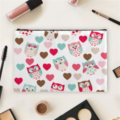 Lovely Owls Cosmetic Bag (large) by ConteMonfrey