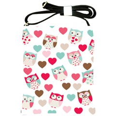 Lovely Owls Shoulder Sling Bag by ConteMonfrey