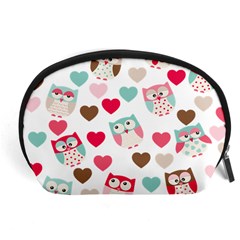 Lovely Owls Accessory Pouch (large) by ConteMonfrey