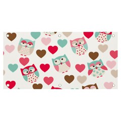 Lovely Owls Banner And Sign 6  X 3 